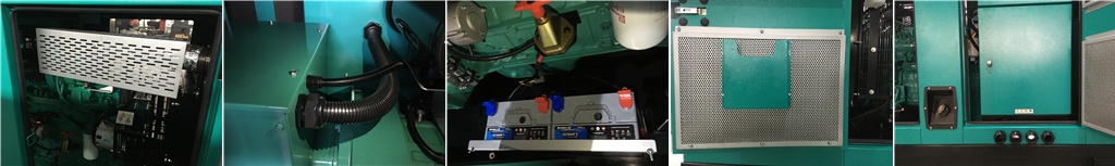 low noise diesel engine generato